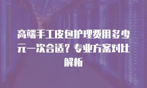 高端手工皮包护理费用多少元一次合适？专业方案对比解析