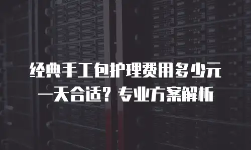 经典手工包护理费用多少元一天合适？专业方案解析