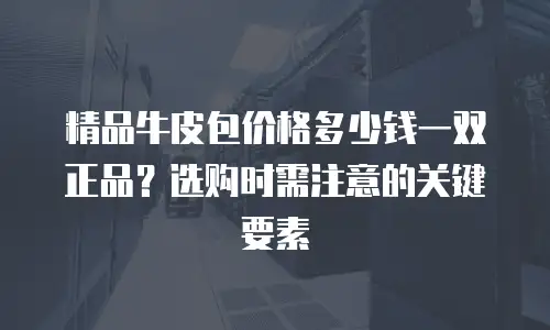 精品牛皮包价格多少钱一双正品？选购时需注意的关键要素