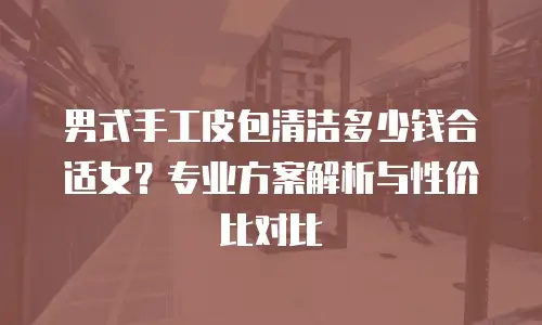 男式手工皮包清洁多少钱合适女？专业方案解析与性价比对比