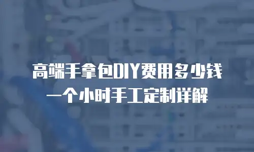 高端手拿包DIY费用多少钱一个小时手工定制详解