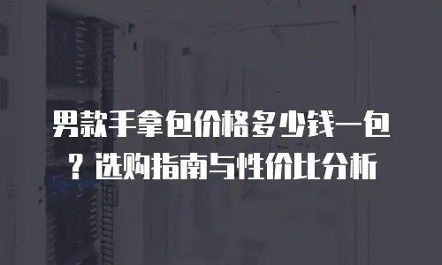 男款手拿包价格多少钱一包？选购指南与性价比分析