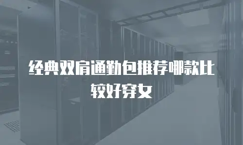 经典双肩通勤包推荐哪款比较好穿女