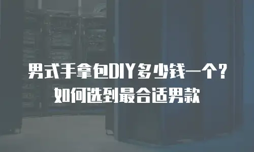 男式手拿包DIY多少钱一个？如何选到最合适男款