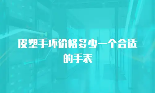 皮塑手环价格多少一个合适的手表
