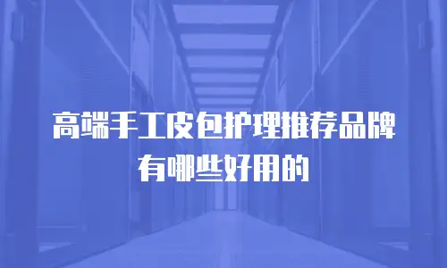 高端手工皮包护理推荐品牌有哪些好用的