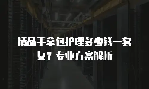 精品手拿包护理多少钱一套女？专业方案解析