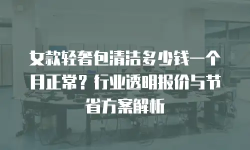 女款轻奢包清洁多少钱一个月正常？行业透明报价与节省方案解析
