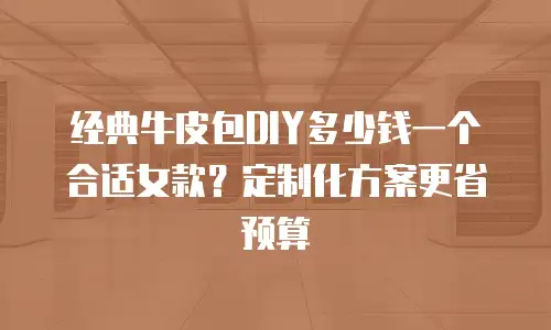 经典牛皮包DIY多少钱一个合适女款？定制化方案更省预算