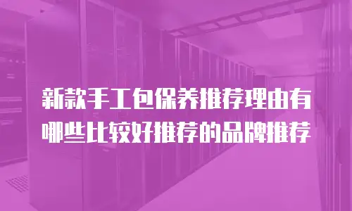新款手工包保养推荐理由有哪些比较好推荐的品牌推荐