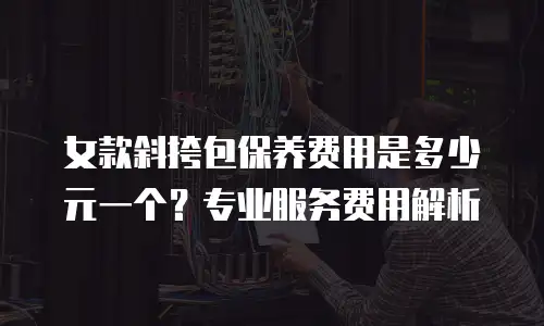 女款斜挎包保养费用是多少元一个？专业服务费用解析