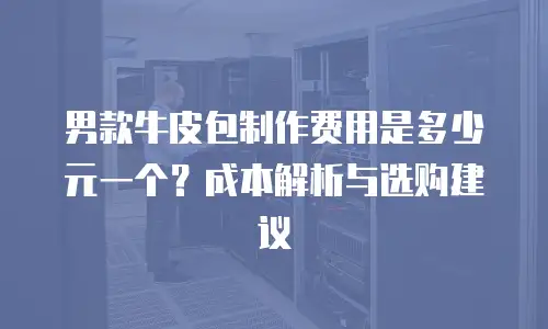 男款牛皮包制作费用是多少元一个？成本解析与选购建议