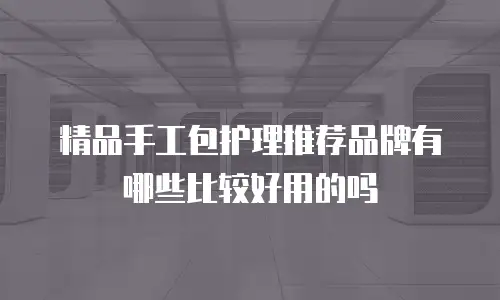 精品手工包护理推荐品牌有哪些比较好用的吗