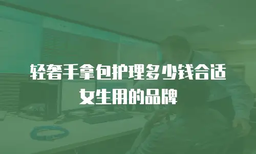 轻奢手拿包护理多少钱合适女生用的品牌