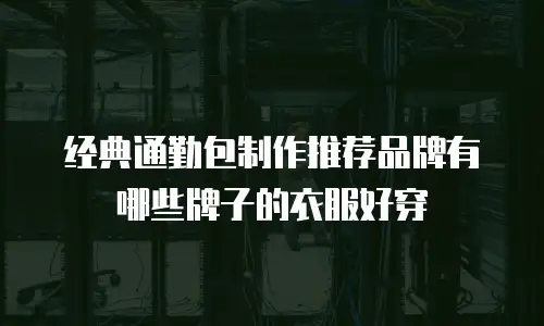 经典通勤包制作推荐品牌有哪些牌子的衣服好穿