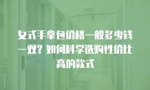 女式手拿包价格一般多少钱一双？如何科学选购性价比高的款式