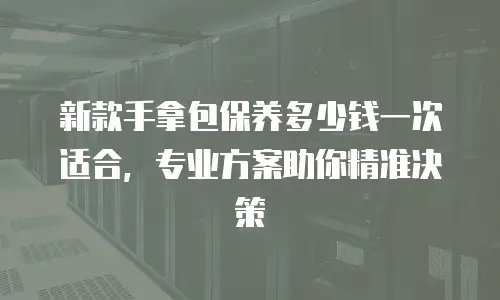 新款手拿包保养多少钱一次适合，专业方案助你精准决策