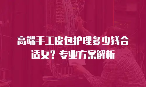 高端手工皮包护理多少钱合适女？专业方案解析
