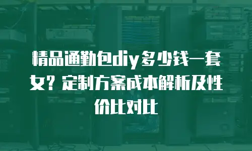 精品通勤包diy多少钱一套女？定制方案成本解析及性价比对比