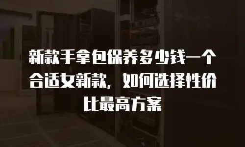 新款手拿包保养多少钱一个合适女新款，如何选择性价比最高方案