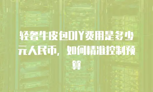 轻奢牛皮包DIY费用是多少元人民币，如何精准控制预算