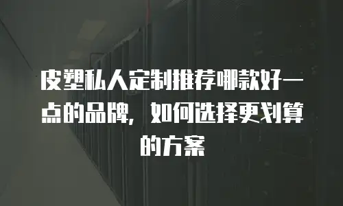 皮塑私人定制推荐哪款好一点的品牌，如何选择更划算的方案