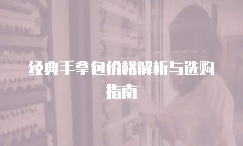 经典手拿包价格解析与选购指南