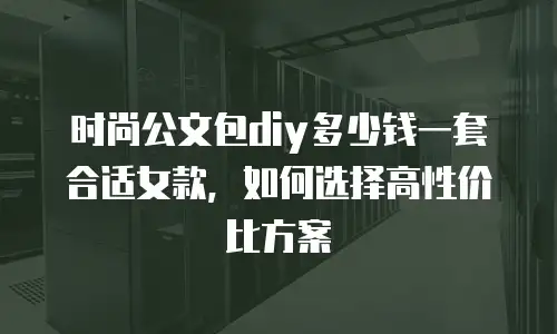时尚公文包diy多少钱一套合适女款，如何选择高性价比方案