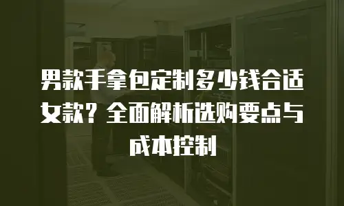 男款手拿包定制多少钱合适女款？全面解析选购要点与成本控制