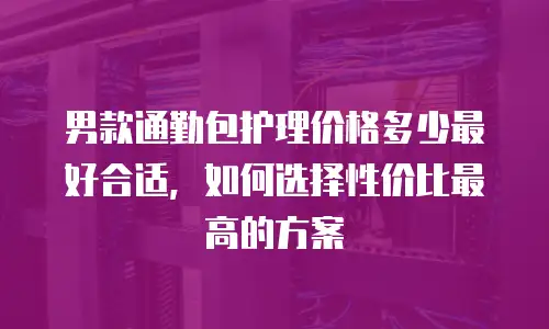 男款通勤包护理价格多少最好合适，如何选择性价比最高的方案