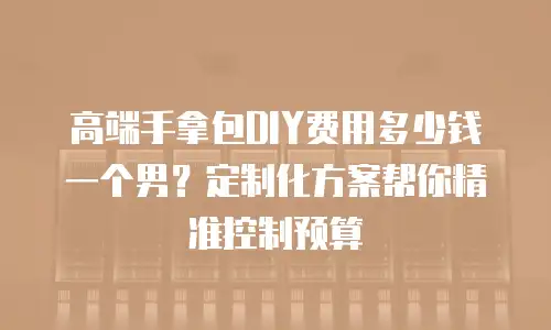 高端手拿包DIY费用多少钱一个男？定制化方案帮你精准控制预算