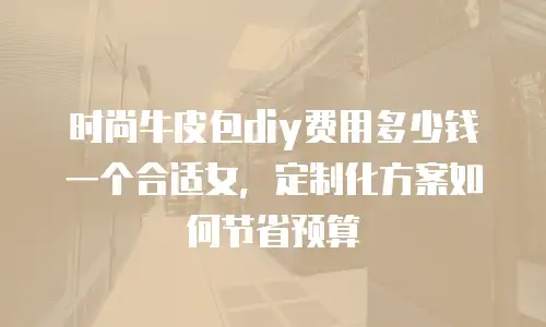 时尚牛皮包diy费用多少钱一个合适女，定制化方案如何节省预算