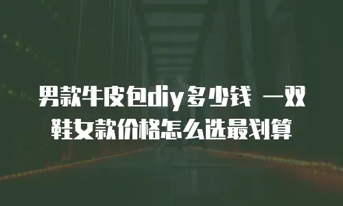 男款牛皮包diy多少钱 一双鞋女款价格怎么选最划算