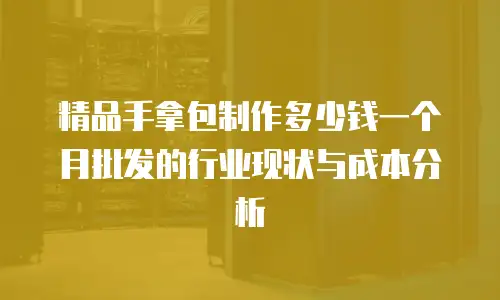 精品手拿包制作多少钱一个月批发的行业现状与成本分析