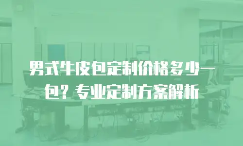 男式牛皮包定制价格多少一包？专业定制方案解析