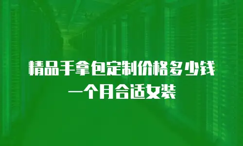 精品手拿包定制价格多少钱一个月合适女装