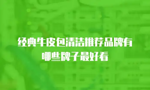 经典牛皮包清洁推荐品牌有哪些牌子最好看