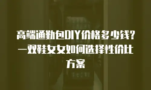 高端通勤包DIY价格多少钱？一双鞋女女如何选择性价比方案