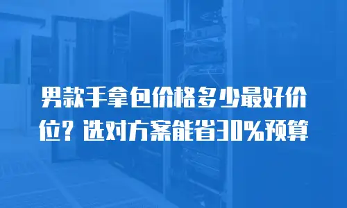 男款手拿包价格多少最好价位？选对方案能省30%预算