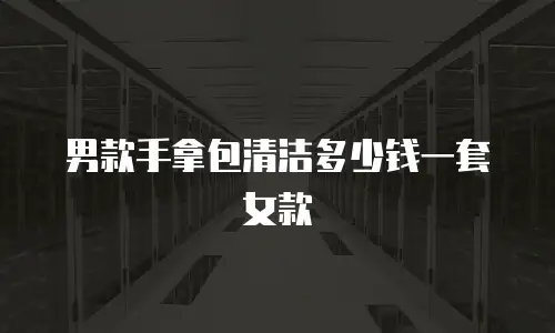 男款手拿包清洁多少钱一套女款