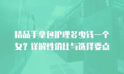 精品手拿包护理多少钱一个女？详解性价比与选择要点