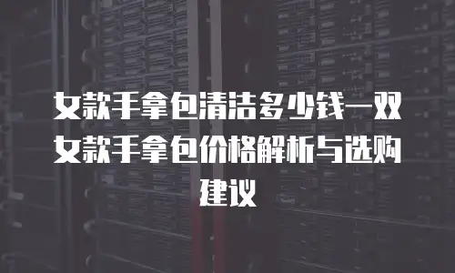 女款手拿包清洁多少钱一双女款手拿包价格解析与选购建议