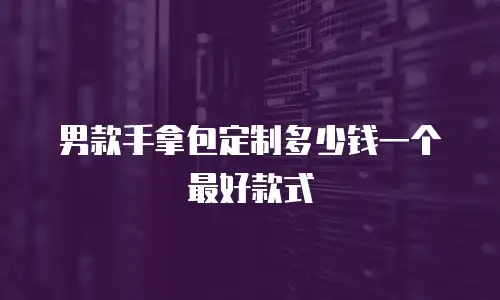 男款手拿包定制多少钱一个最好款式