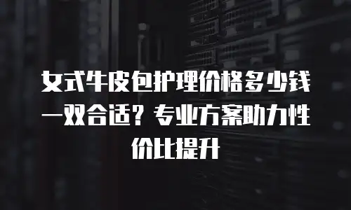 女式牛皮包护理价格多少钱一双合适？专业方案助力性价比提升