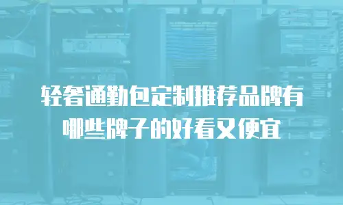 轻奢通勤包定制推荐品牌有哪些牌子的好看又便宜