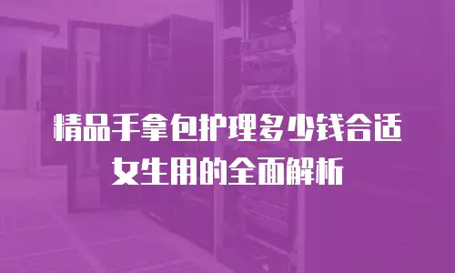 精品手拿包护理多少钱合适女生用的全面解析