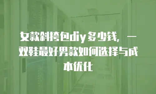 女款斜挎包diy多少钱，一双鞋最好男款如何选择与成本优化