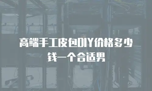 高端手工皮包DIY价格多少钱一个合适男