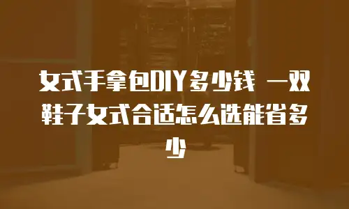 女式手拿包DIY多少钱 一双鞋子女式合适怎么选能省多少