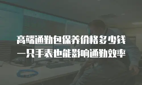 高端通勤包保养价格多少钱 一只手表也能影响通勤效率